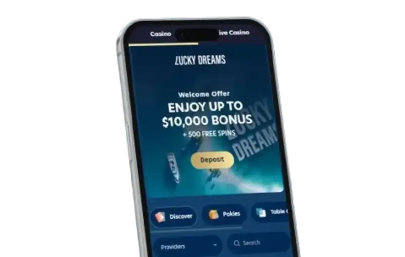 LuckyDreams Casino App-Screenshot